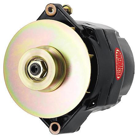 Alternator: 12si Style, Single V Belt Pulley, 150 Amp, 1 or 3 Wire, Black