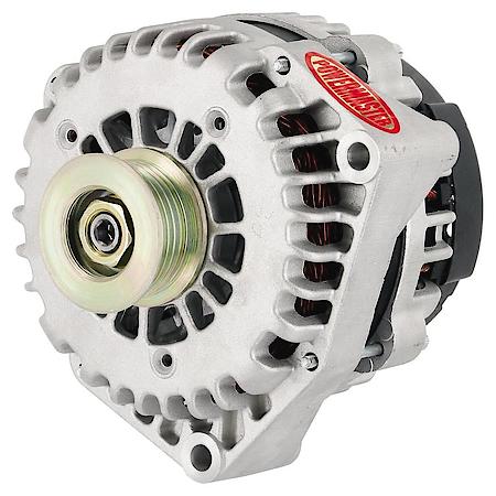 Alternator: AD244 Style, 215 Amps, Natural Finish, With 4 Pin VR