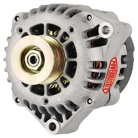 Alternator: CS130D Style, 6 Groove Serpentine, 165A, PLIS VR And One Wire/ OEM, Natural