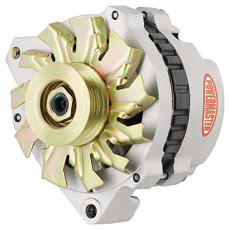 Alternator: CS130 Style, 6 Groove Pulley, 140 Amps, Left Mount, Natural