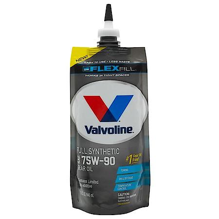 Flex Fill Transmission & Differential Gear Oil: Full Synthetic 75W-90, 1 Quart