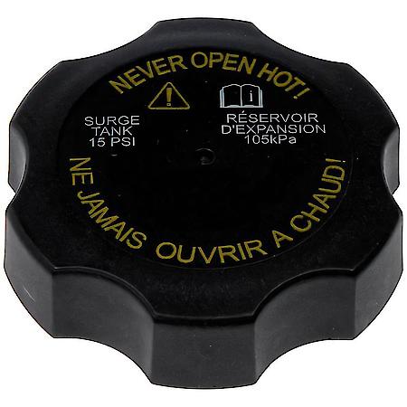 Engine Coolant Reservoir Cap: Twist, Plastic, 1 Pack