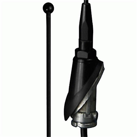 Dodge Ram 94-2010 31" Black Removable Antenna Replacement