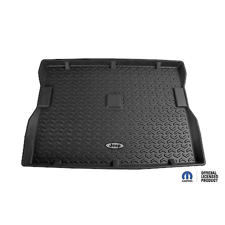 All Terrain Cargo Liner; Black; Jeep Logo