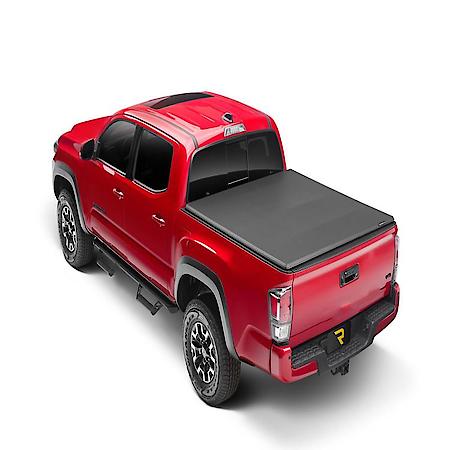 Tonneau Cover: Lockable via Tailgate Lock, Matte Black, Vinyl, Works Without Tool Boxes