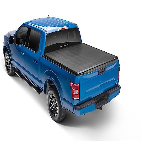Tonneau Cover: Soft Folding With Auto Latch And Secure Rotary Release, 2 Folds/ 3 Panels