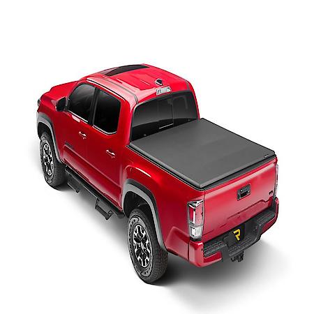 Tonneau Cover: Soft Folding With Auto Latch And Secure Rotary Release, 2 Folds/ 3 Panels