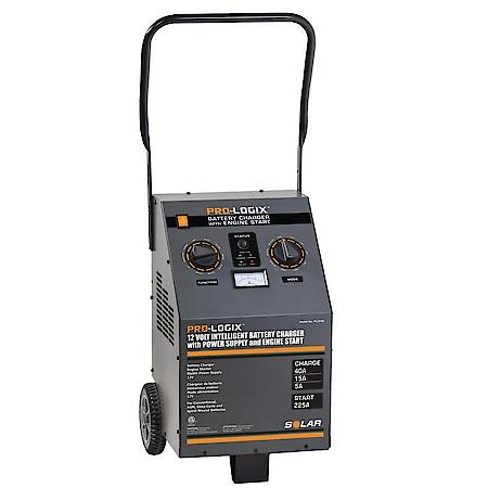 40/15/5/225A 12V Intelligent Wheeled Battery Charger With Engine Start