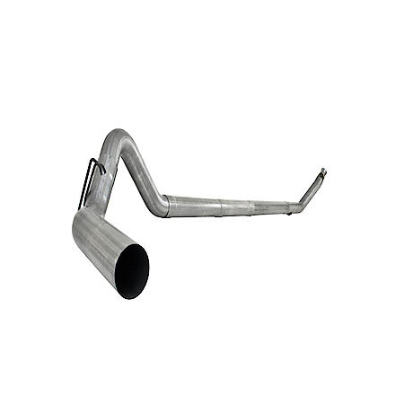 Aluminized Steel, 4"Dia Pipe, Single Exhaust With Side Exit, Without Muffler/Tip
