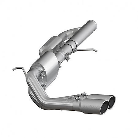 Ss, 3"Dia Pipe, Dual Exhaust With Dual Exit, With Ss Tips