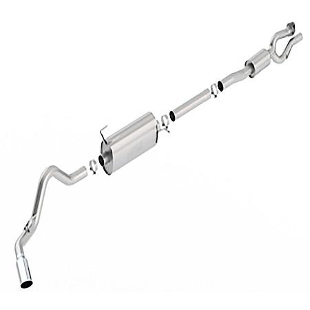 SS, Dual 2.75" To Single 3.5"Dia Pipe, Dual Exhaust With Single Exit