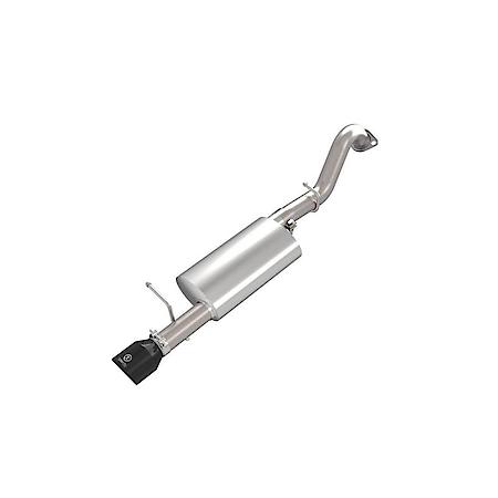 Takeda 2-1/2 In 304 Stainless Steel Axle-Back Exhaust With Black Tip