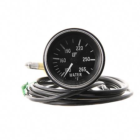 2-1/16" Heavy Duty Water Temperature Gauge, Mechanical, 100-265°F