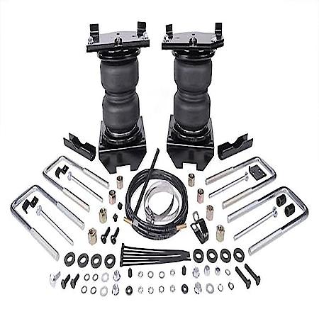 Leaf Helper Spring: Air Spring With Internal Jounce Bumper, Frame Mount, 5000 LB Leveling Capacity