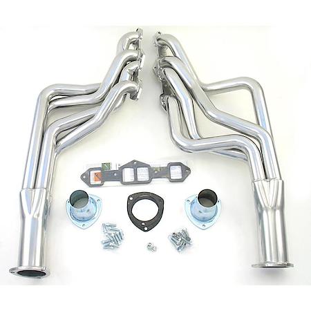 D743 1 7/8" 4-Tube Full Length Header Olsmobile Cutlass 455 65-75 Coated