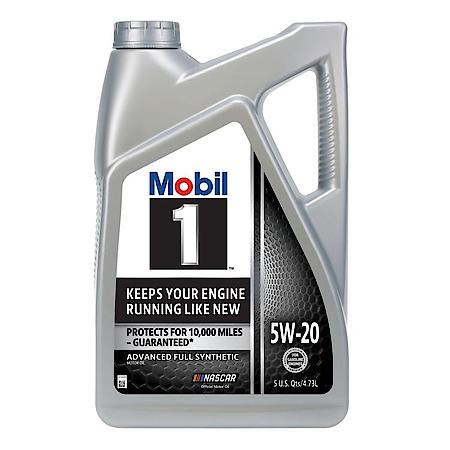 Advanced 5W-20 Full Synthetic Motor Oil, Extends Engine Life, 5 Quart