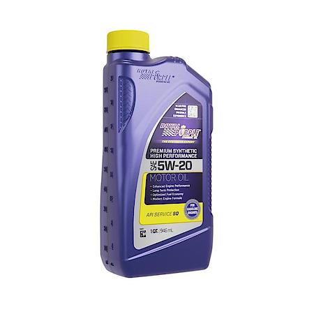 High Performance 5W-20 Synthetic Engine Oil, Better Wear Protection, 1 Quart