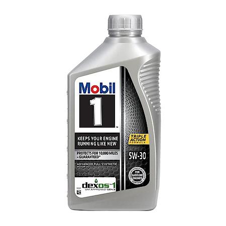 Advanced 5W-30 Full Synthetic Motor Oil, Extends Engine Life, 1 Quart