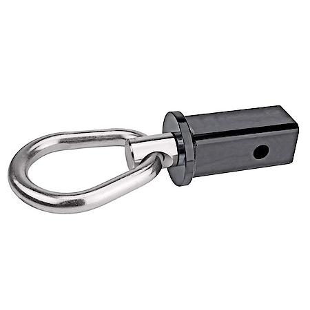 Universal Vehicle Recovering Ring, Fits 2" Hitch Box Opening, Off-Road Only