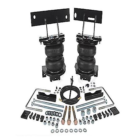 Leaf Helper Spring: Air Spring With Internal Jounce Bumper, Frame Mount, 7500LB Leveling Capacity
