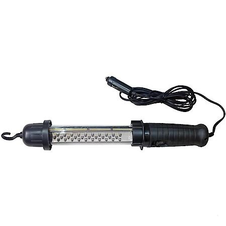 12V Portable Hanging LED Work Light with 10 Ft Cord, Black