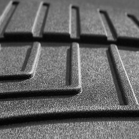 Molded Fit, Black, Thermoplastic Polyolefin (Tpo), 2 Piece