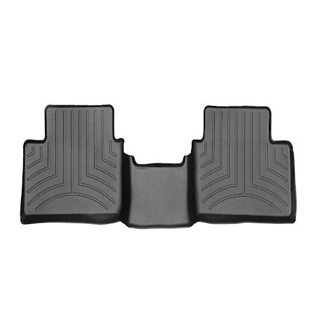 Molded Fit, Raised Channels With A Lower Reservoir, Black, 1 Piece Over The Hump