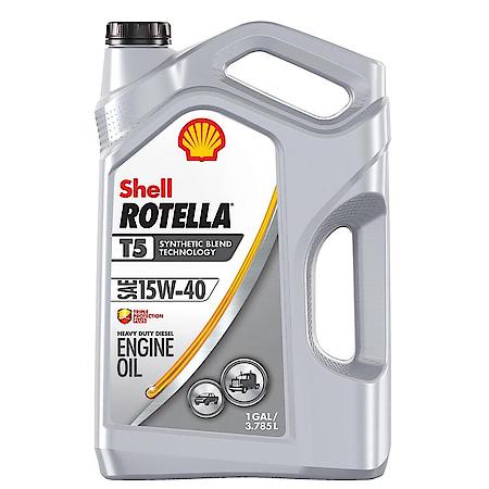 T5 15W-40 Synthetic Blend Diesel Engine Oil, Protects Against Wear, 1 Gallon