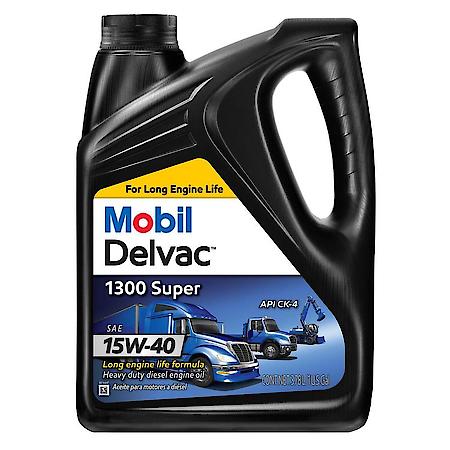 1300 Super 15W-40 Synthetic Blend Diesel Engine Oil, Extends Engine Life, 1 Gallon