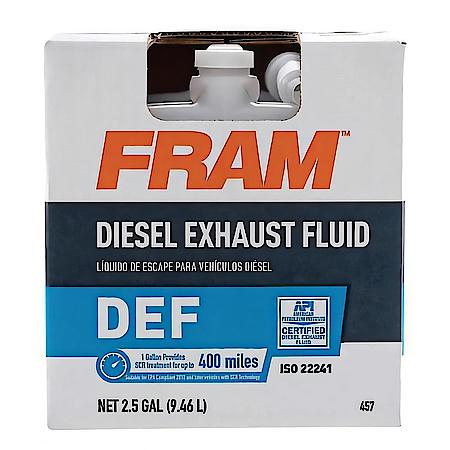 DEF (Diesel Exhaust Fluid), API Certified,  2.5 Gallon