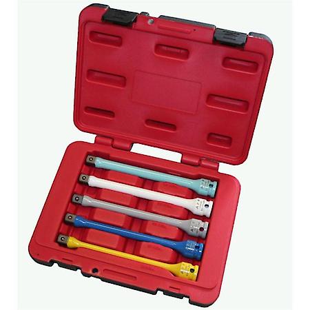 1/2 Drive, 5 Piece Torque Limiting Extension Set