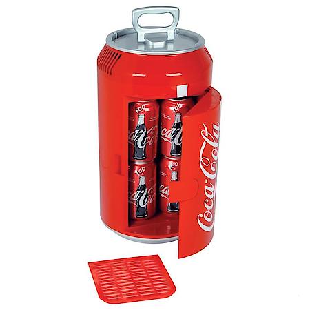 Coca Cola Mini Can Cooler 12 Volt Plug in with AC Adaptor - 8 Can Capacity