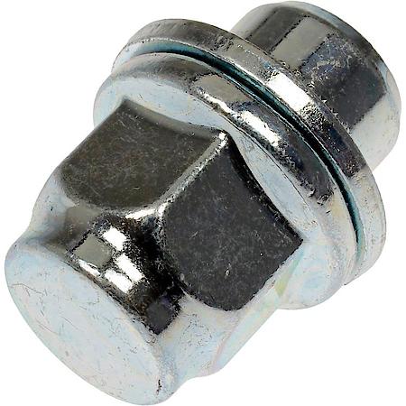 Wheel Lug Nut: M12-1.50 Thread, Flanged, Acorn, 1.457" L, Chrome (Sold by each)