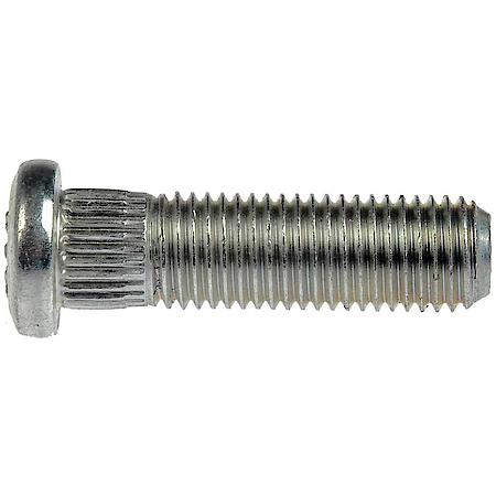 M12-1.50 Serrated Wheel Stud - 12.37mm Knurl, 42mm Length (sold by each)