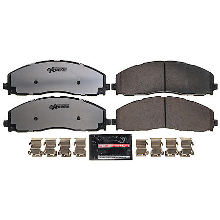 Z36 Truck and SUV Carbon-Fiber Ceramic Brake Pads with Hardware Kit - Front