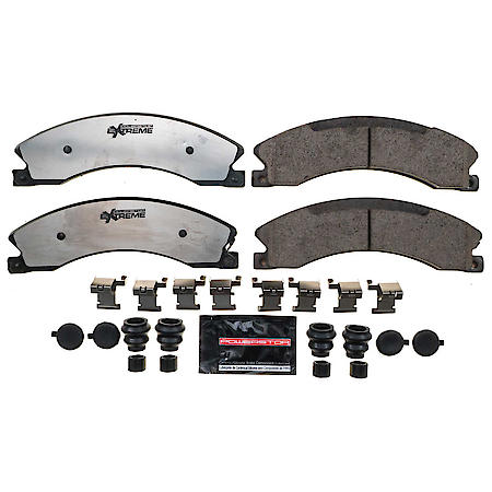 Z36 Truck and SUV Carbon-Fiber Ceramic Brake Pads with Hardware Kit