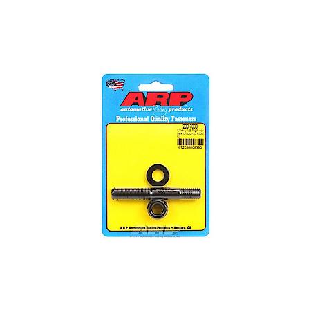 For Use With Small/ Big Block Chevy, Hex Head, Black Oxide, With Nuts/ Washers