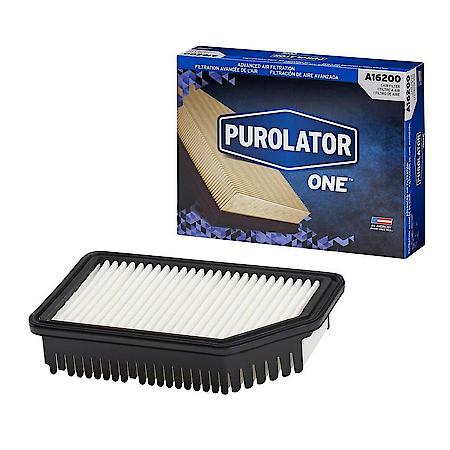 Advanced Filtration Engine Air Filter: Full Synthetic Highly Embossed Media, Up To 99% Dirt Removal