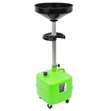 OEMTOOLS 87032 9 Gallon Portable Oil Drain Pan with 17" Adjustable Funnel