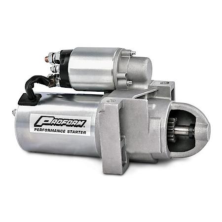 Stock Replacement Mini Starter, 10:1; 168 Tooth Staggered, Fits Chevy Small & Big Block V8 Engines