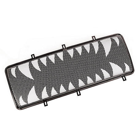Spartan Grille Insert; Land Shark; 07-18 Jeep Wrangler JK