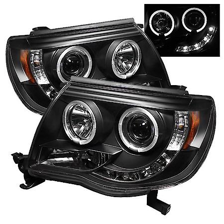 ( Spyder ) Toyota Tacoma 05-11 Projector Headlights-LED Halo-LED ( Replaceable L