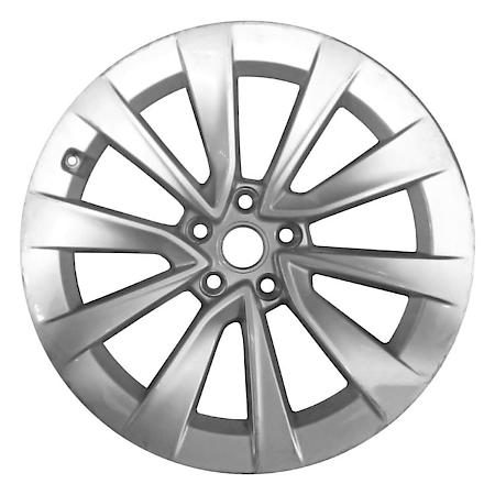 Reconditioned OEM Aluminum Alloy Wheel, 19 X 8.5, Sparkle Silver
