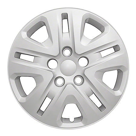 17 Inch, 10 Spoke, Silver, Plastic, Set Of 4