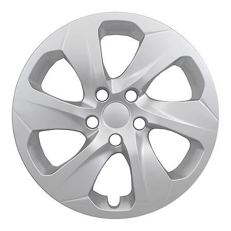 17 Inch, 6 Spoke, Silver, Plastic, Set Of 4