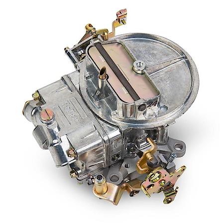 Street Carburetor: 500 CFM, Manual Choke, 2 Barrel, 2300 Bore, Single Inlet, Shiny