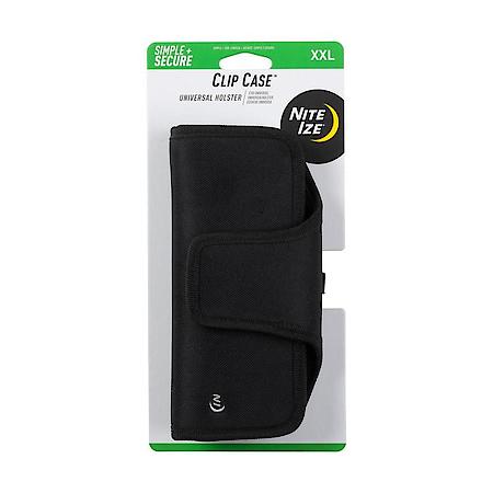 Horizontal Universal Phone Holster, XXL, Black