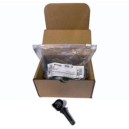 Programmable Tire Pressure Sensor (TPMS): Snap-In Rubber Valve, 12 Piece