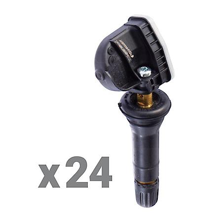 EZ-sensor Programmable TPMS Sensor with Rubber Snap-in Valve, 24 Pack