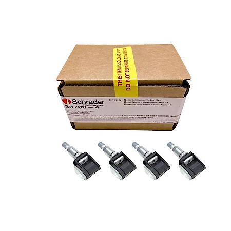 EZ-sensor Programmable TPMS Sensor with Metal Valve Stem, 4 Sensor Pack